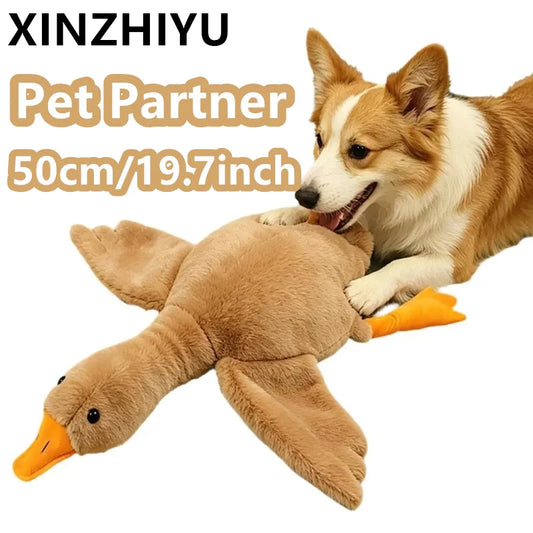 50cm Goose Plush Toy Soft Stuffed Pillow Pet Companion