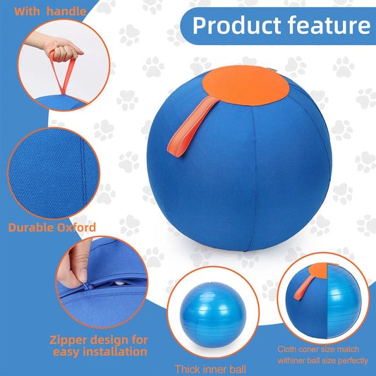 Interactive Herding Toy with Heavy-Duty Handle Cover & Pump