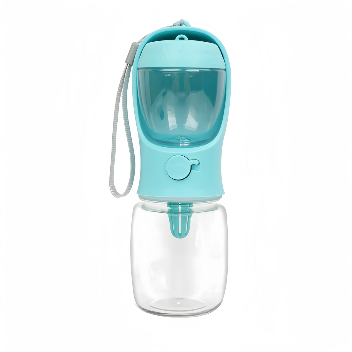 Portable Dog Cat Water Bottle with Storage Food Container Outdoor, Travel