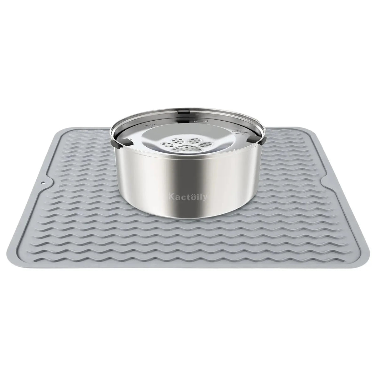 Dog Water Bowl, No-Spill & Splash-Proof  for Medium & Large Dogs