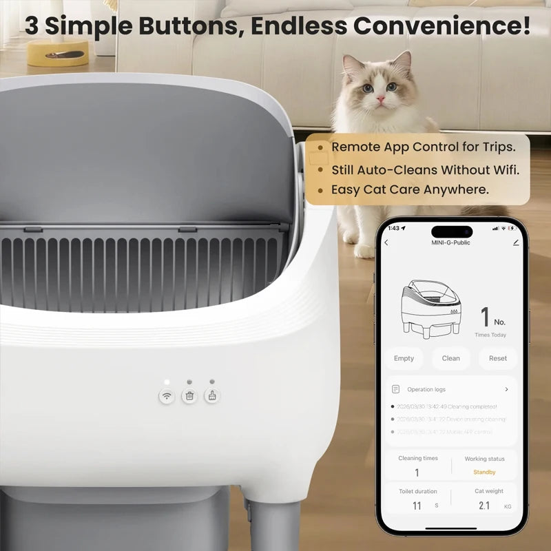 Self Cleaning Litter Box