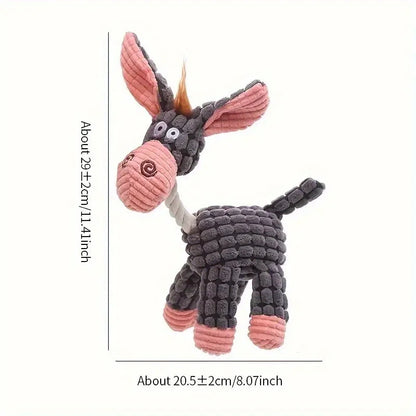 Plush Squeaky Puppy Teething Toys