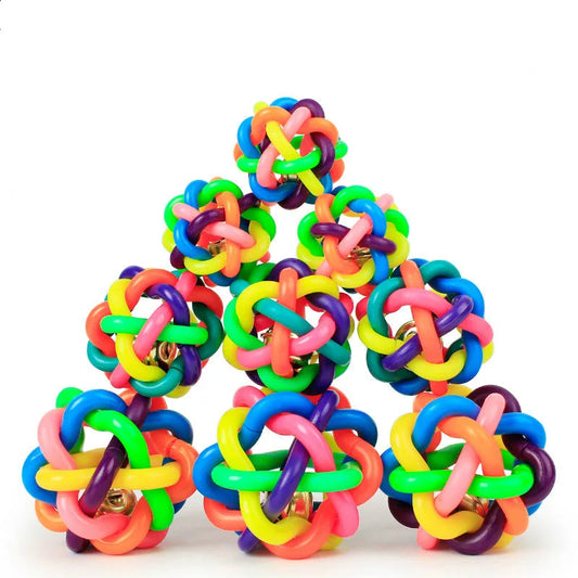 Colorful Dog Bite Resistant Rubber Chew Toy