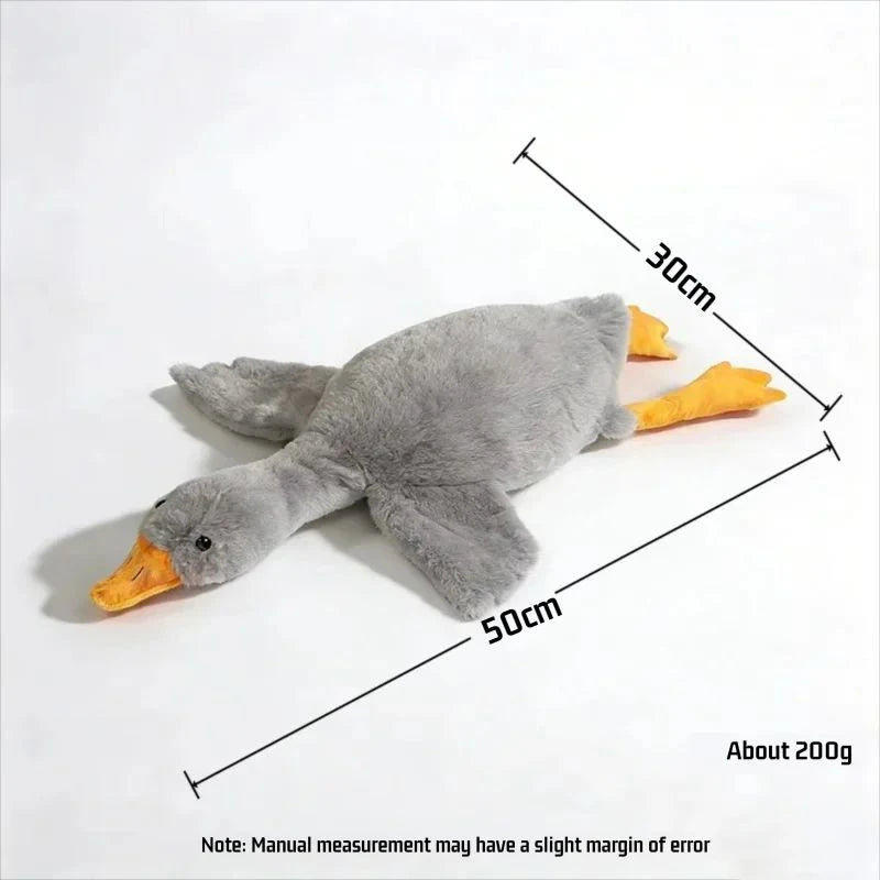 50cm Goose Plush Toy Soft Stuffed Pillow  Pet Companion