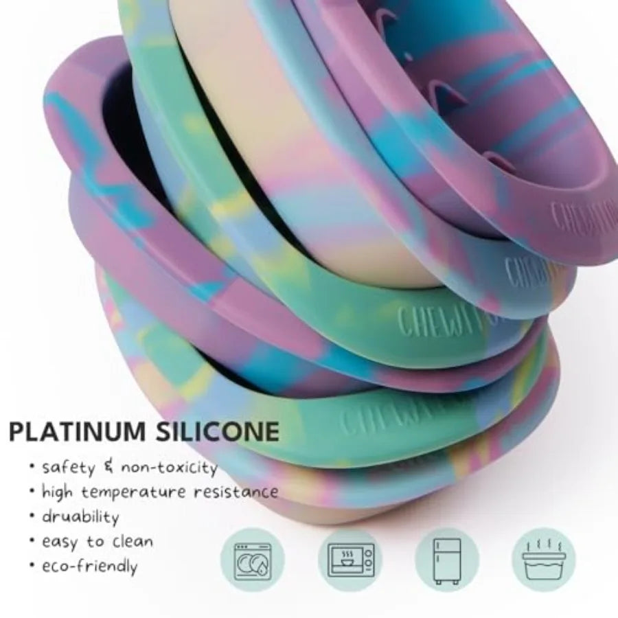 Slow Feeder Bowl with Suction Cups,