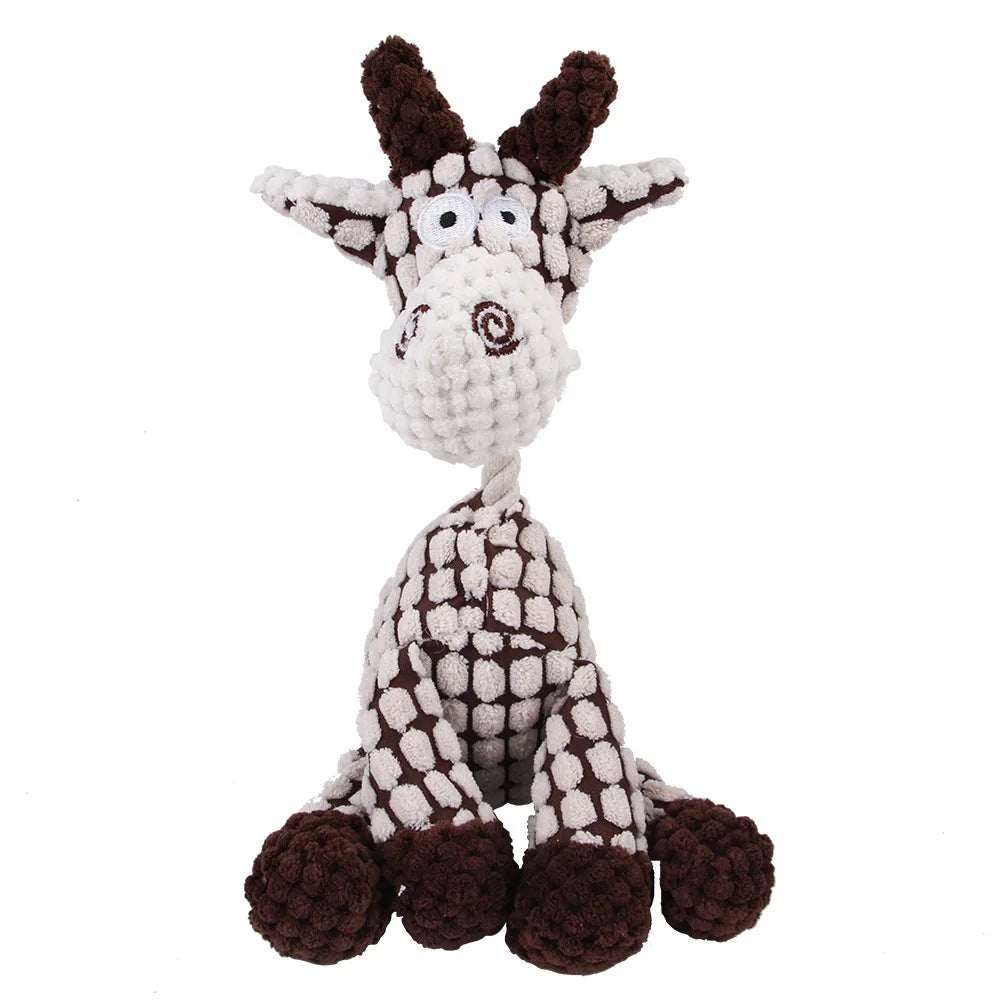 Plush Squeaky Puppy Teething Toys