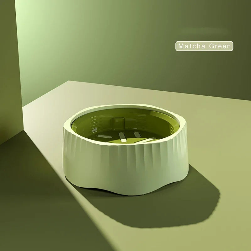 2 in 1 Rotatable Slow Feeder Dog Bowl 60° Anti-Choke Anti-Vomit for Cats and Dogs