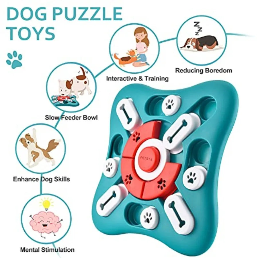 Dog Puzzle Toys, Treat Dispensing