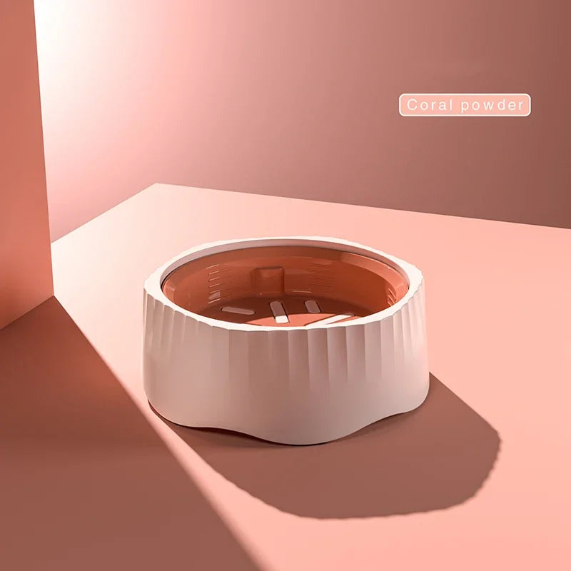 2 in 1 Rotatable Slow Feeder Dog Bowl 60° Anti-Choke Anti-Vomit for Cats and Dogs