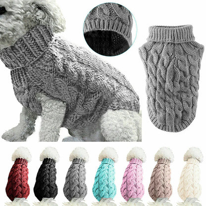 Dog Clothes Sweater Fashion