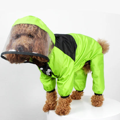Pet Clothes Jumpsuit Waterproof Dog Jacket Dogs Water Resistant Clothes
