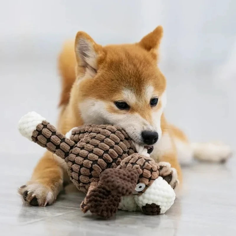 Plush Squeaky Puppy Teething Toys