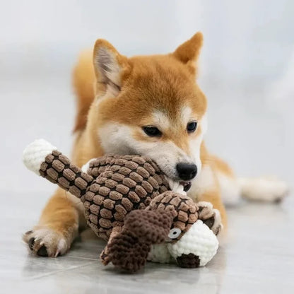 Plush Squeaky Puppy Teething Toys