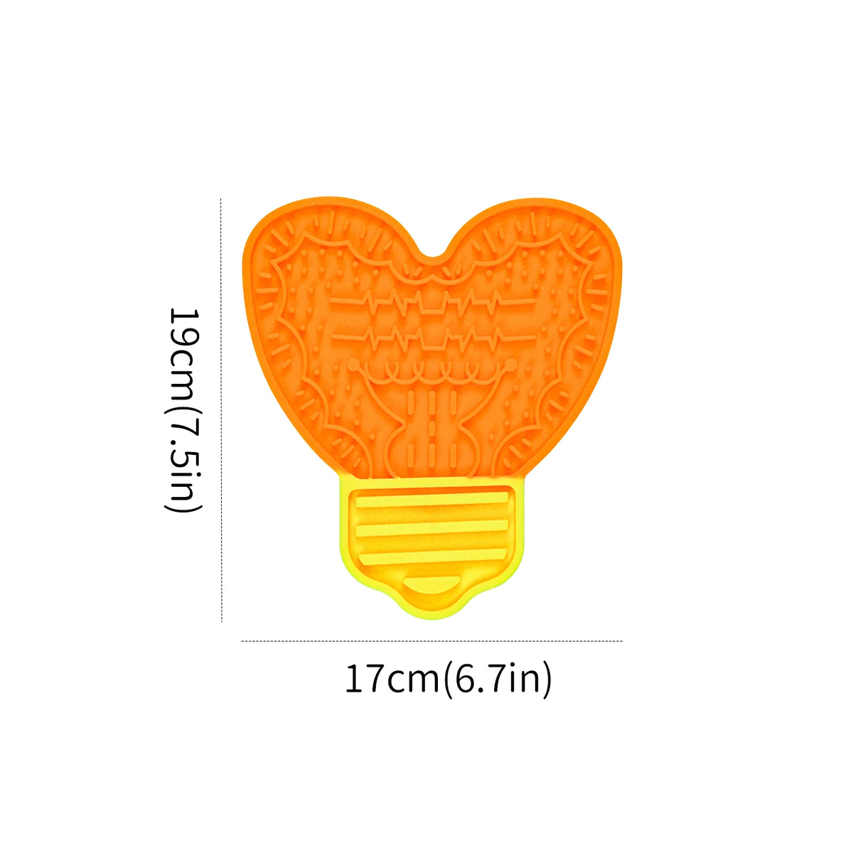 Pet Licking Mat Soft Silicone Slow Feeding Bowl