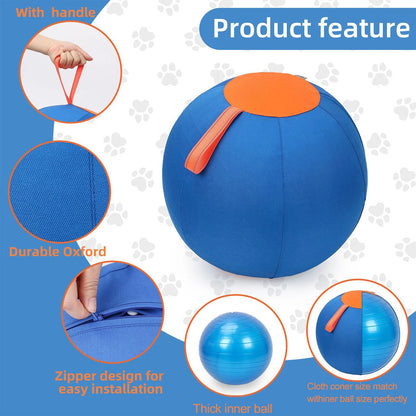 Interactive Herding Toy with Heavy-Duty Handle Cover & Pump