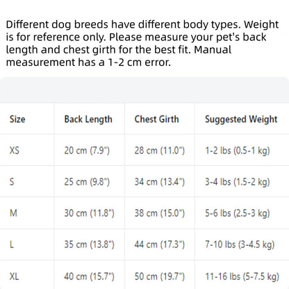 Strawberry Small Pet Clothes