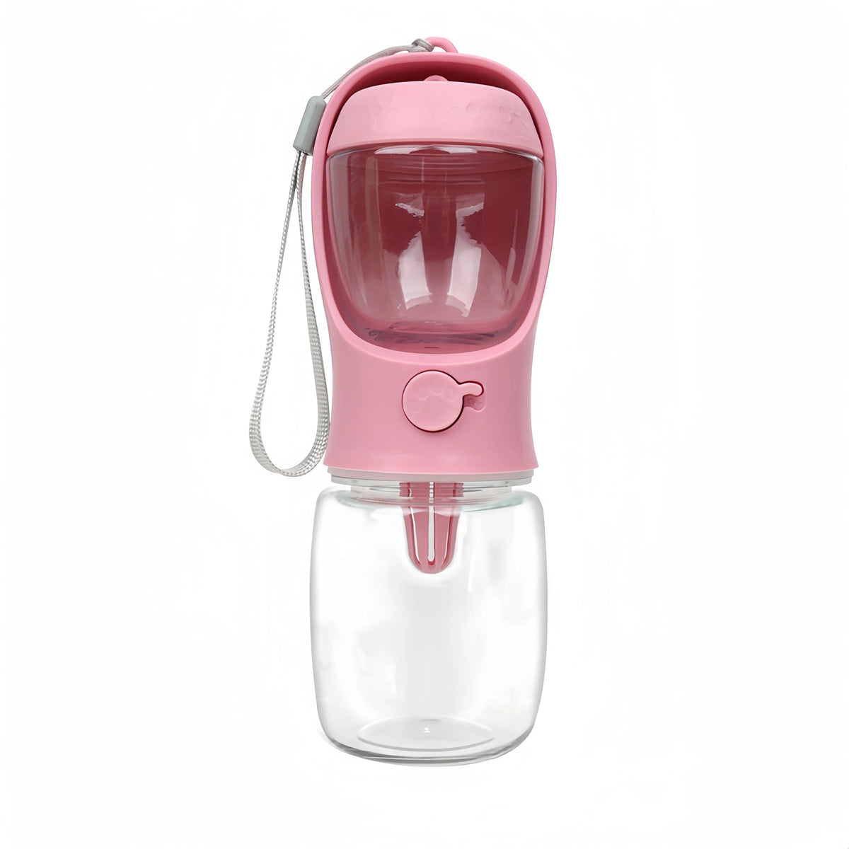 Portable Dog Cat Water Bottle with Storage Food  Container Outdoor, Travel