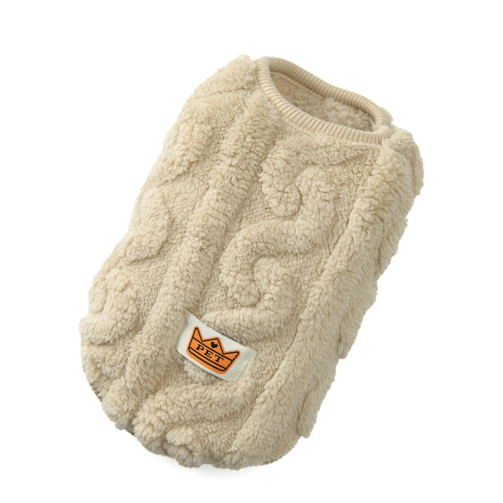 Soft Fleece Dog Clothes For Small Dogs Cats Sweater