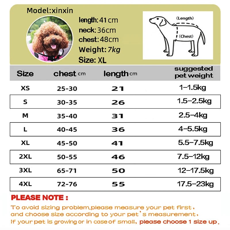 Pet Clothes Jumpsuit Waterproof Dog Jacket Dogs Water Resistant Clothes