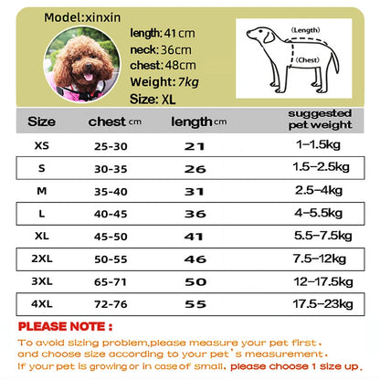 Pet Clothes Jumpsuit Waterproof Dog Jacket Dogs Water Resistant Clothes
