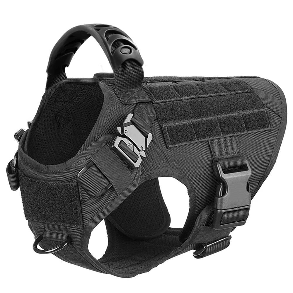 Large and medium Dog Harness And Leash Set Pet German Shepherd Malinois Training Walking Vest