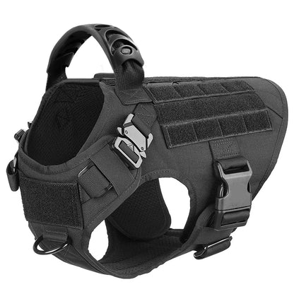 Large and medium Dog Harness And Leash Set Pet German Shepherd Malinois Training Walking Vest
