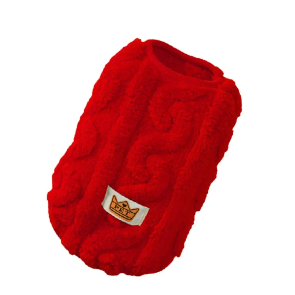 Soft Fleece Dog Clothes For Small Dogs Cats Sweater