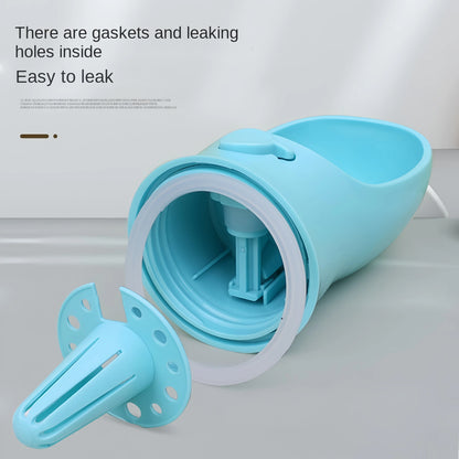 Portable Dog Cat Water Bottle with Storage Food  Container Outdoor, Travel