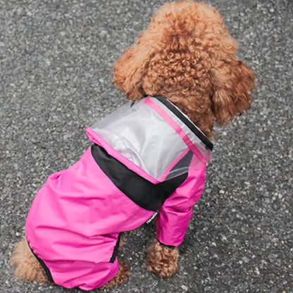 Pet Clothes Jumpsuit Waterproof Dog Jacket Dogs Water Resistant Clothes