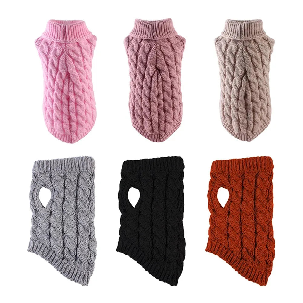 Dog Clothes Sweater Fashion