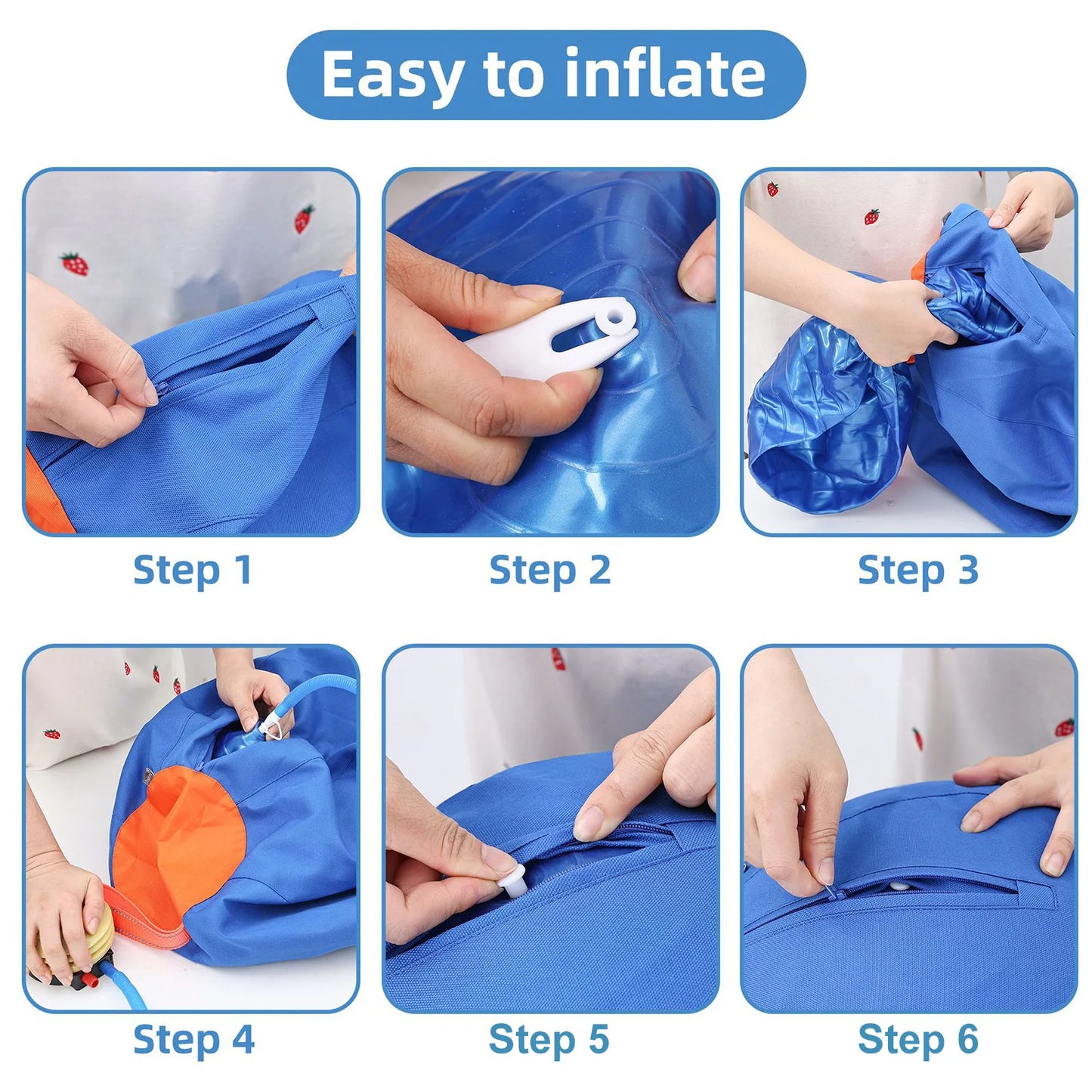 Interactive Herding Toy with Heavy-Duty Handle Cover & Pump