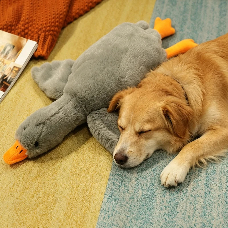 50cm Goose Plush Toy Soft Stuffed Pillow  Pet Companion