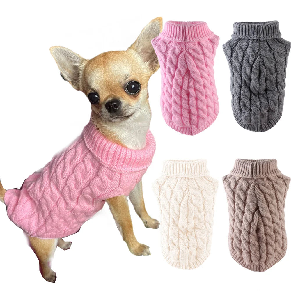Classic Solid Chihuahua Dog Sweater