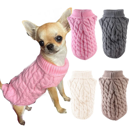 Classic Solid Chihuahua Dog Sweater