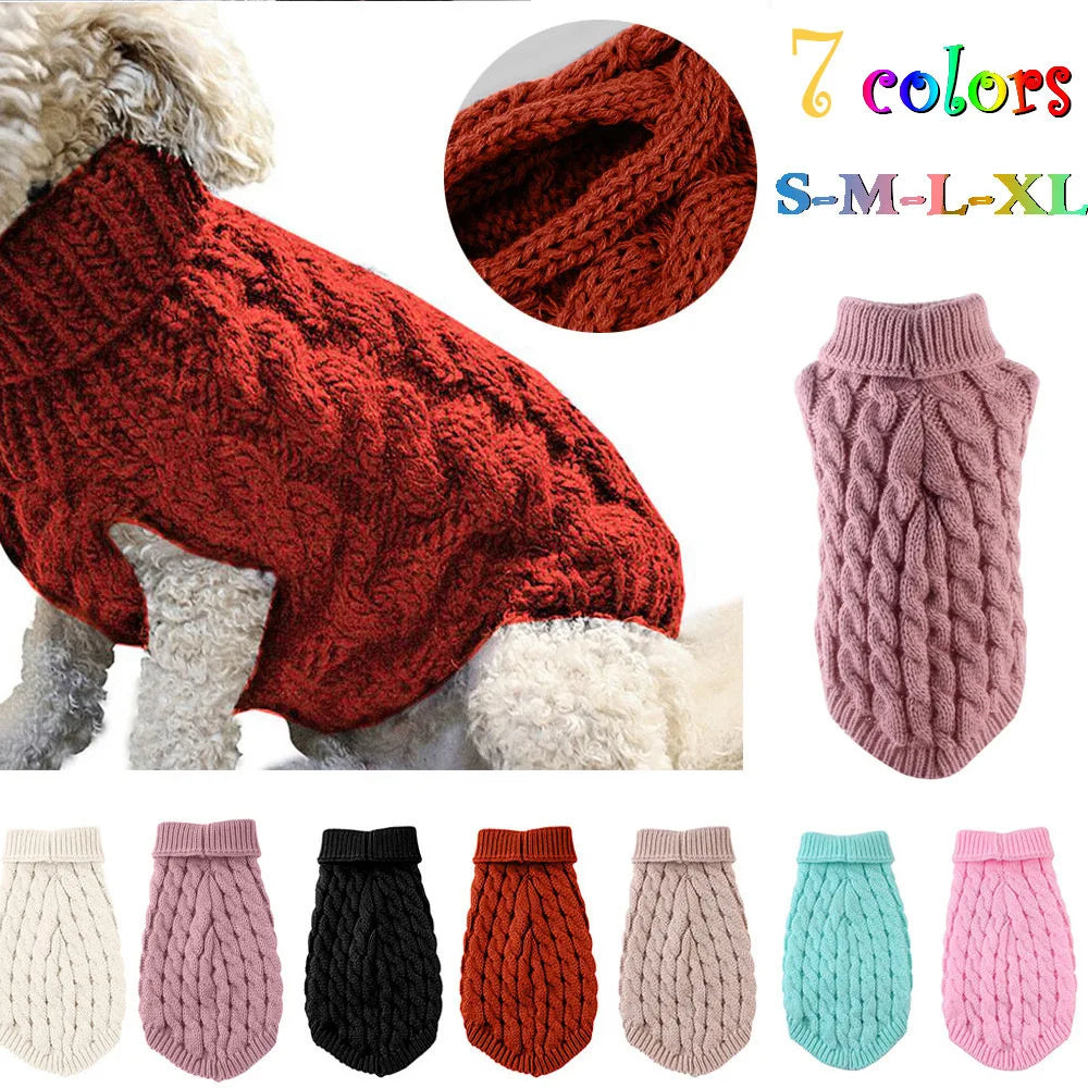 Dog Clothes Sweater Fashion