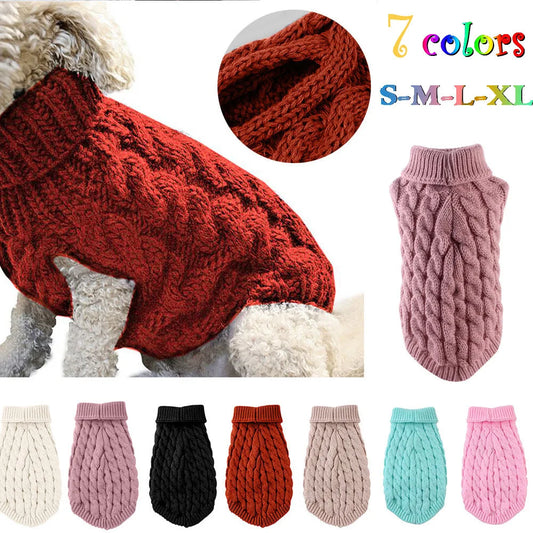 Dog Clothes Sweater Fashion