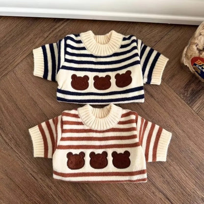 Fashion Striped Pullover Dog Sweater