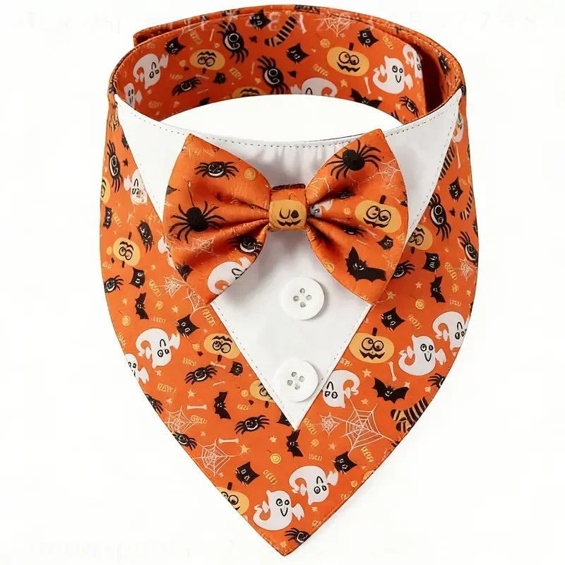 Plaid Bow Tie Pet Collar Scarf Cute Festival Costume Accessories For Dogs Cats  For Valentine's Day Easter Christmas