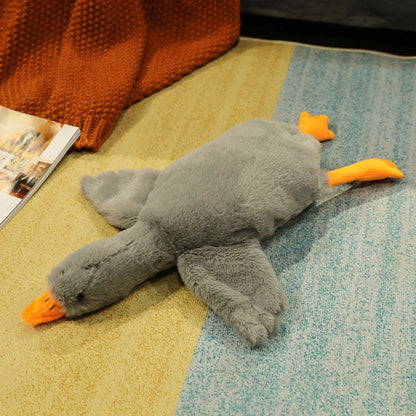 50cm Goose Plush Toy Soft Stuffed Pillow  Pet Companion