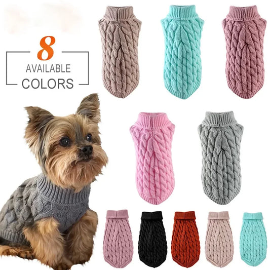 Dog Clothes Sweater Fashion