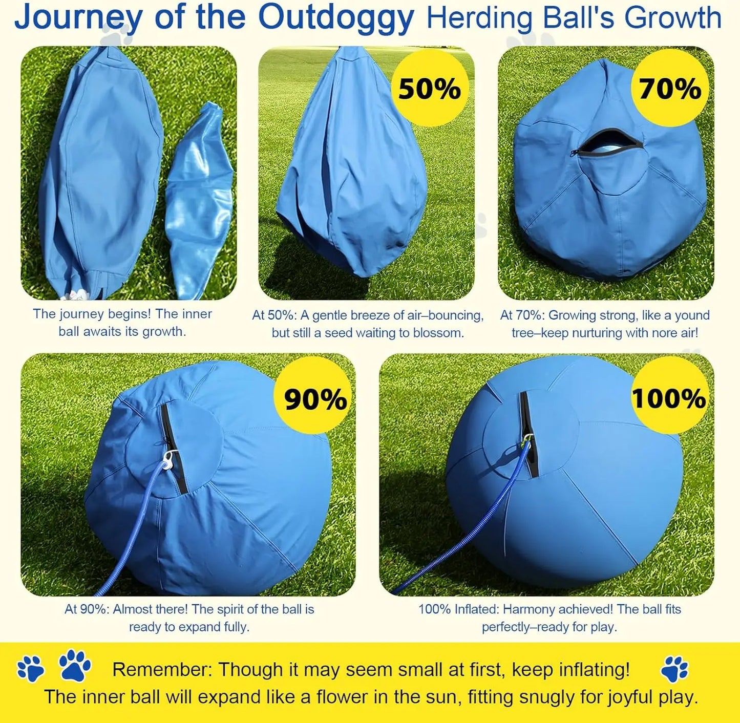 Dual-Layer Heavy Duty Ball for  Shepherds
