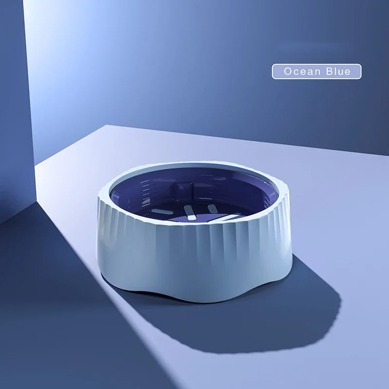 2 in 1 Rotatable Slow Feeder Dog Bowl 60° Anti-Choke Anti-Vomit for Cats and Dogs