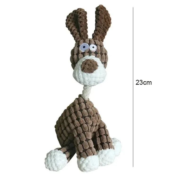 Plush Squeaky Puppy Teething Toys
